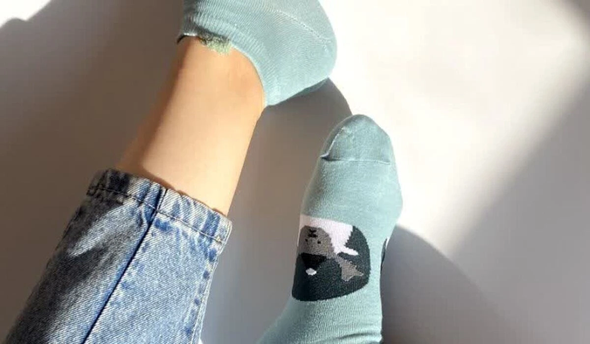 استایل جوراب